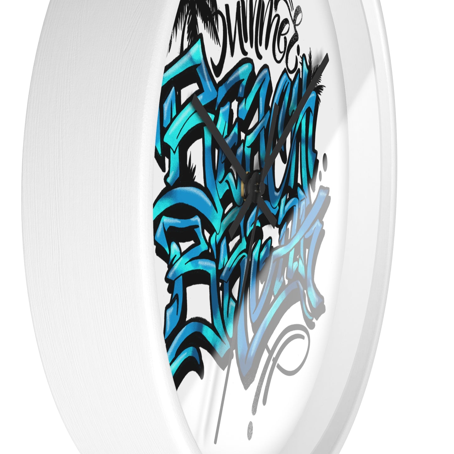 Custom Summer Beach Break Wall Clock