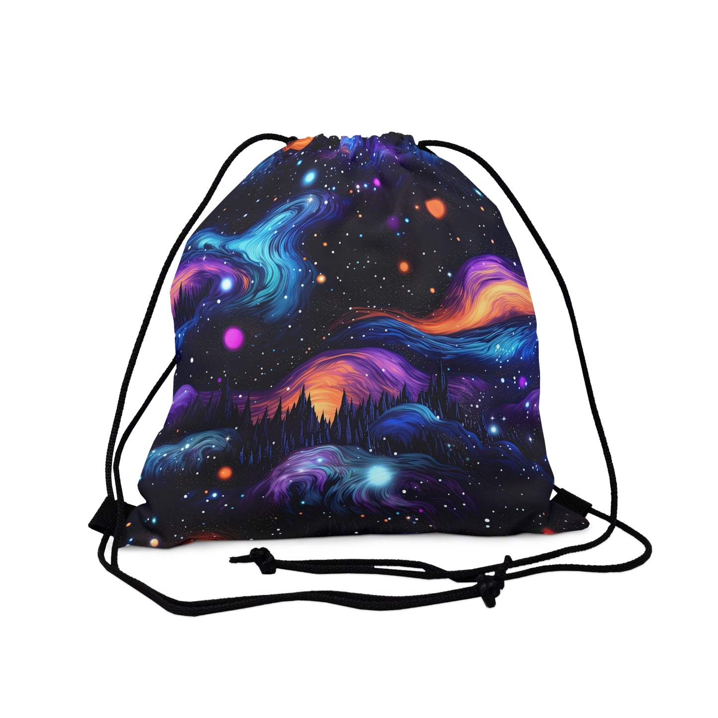 Custom Galaxy Design Drawstring Bag