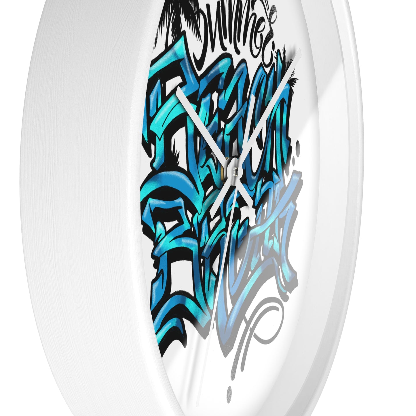 Custom Summer Beach Break Wall Clock