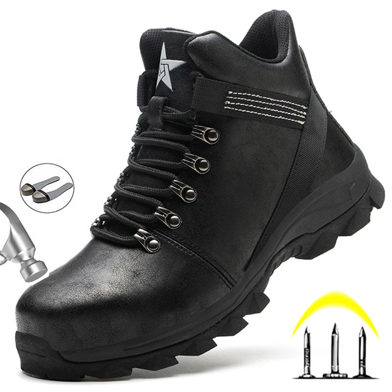 Men's Safety Shoes Puncture-Proof Steel Toe Work Boots - Bargains4PenniesMen's Safety Shoes Puncture-Proof Steel Toe Work BootsBargains4Pennies
