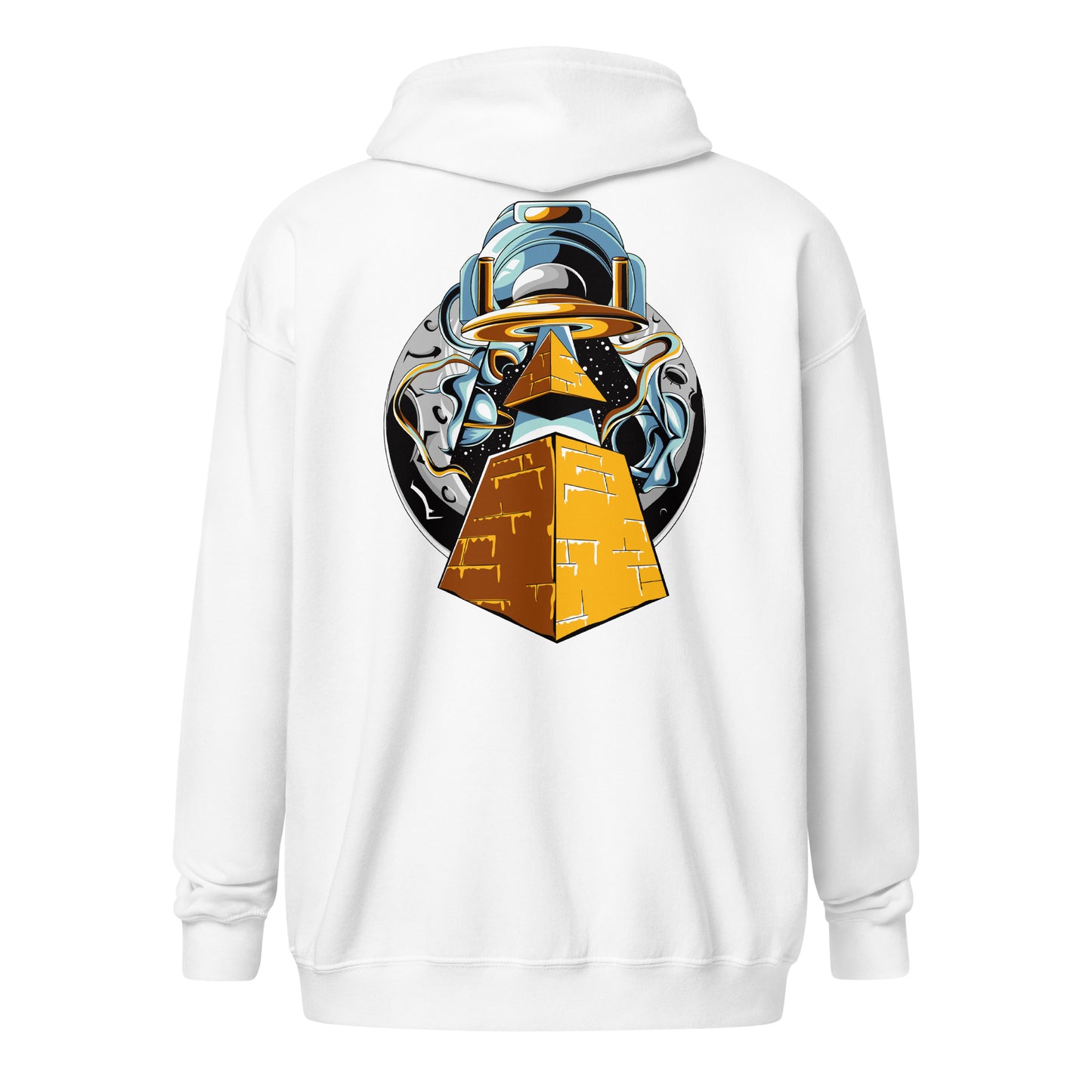 Custom Designed Heavy Blend Zip Hoodie