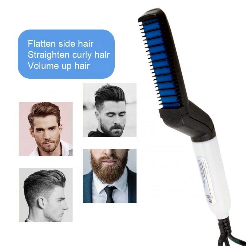 Hair Straightener Men Multifunctional Comb Curling Electric Brush - Bargains4PenniesHair Straightener Men Multifunctional Comb Curling Electric BrushBargains4Pennies