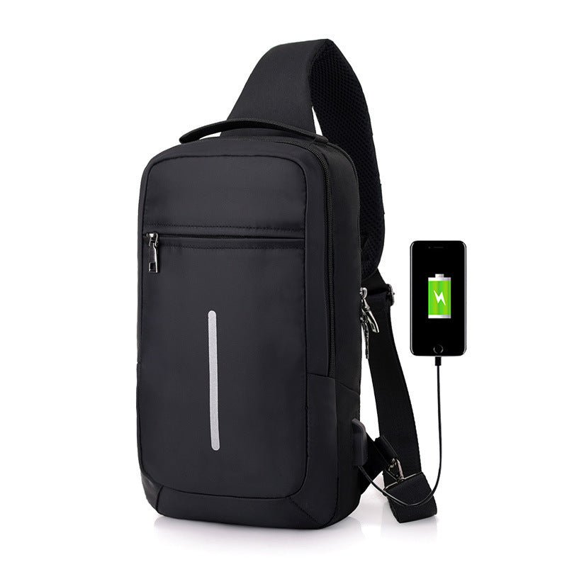 Anti-theft USB charging chest bag - Bargains4PenniesAnti-theft USB charging chest bagBargains4Pennies