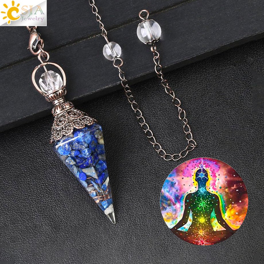 Chakra Healing Pendulum Crystals - Bargains4PenniesChakra Healing Pendulum CrystalsBargains4Pennies