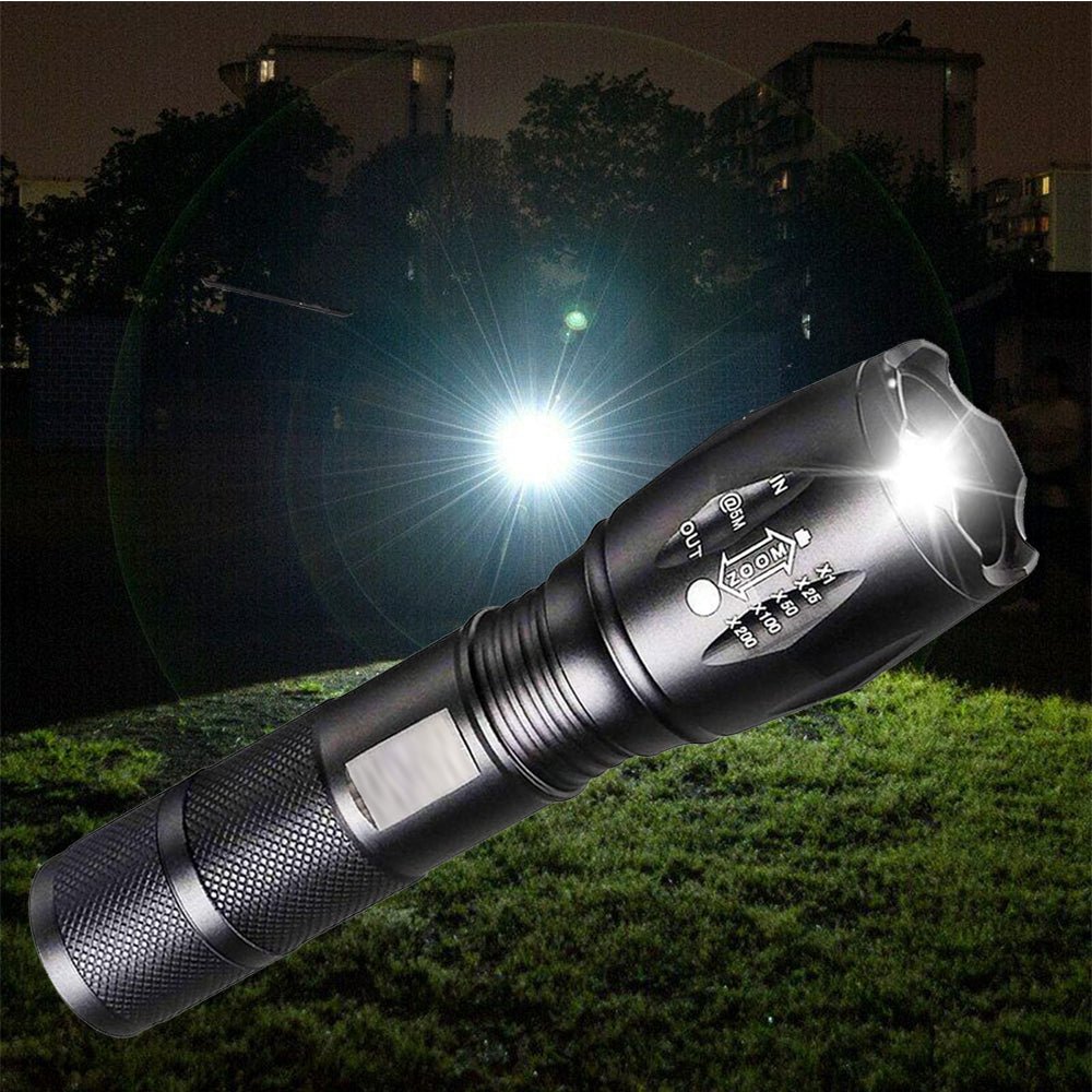 Waterproof Zoomable LED Ultra Bright Torch flashlight - Bargains4PenniesWaterproof Zoomable LED Ultra Bright Torch flashlightBargains4Pennies