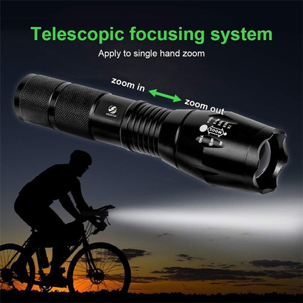 Waterproof Zoomable LED Ultra Bright Torch flashlight - Bargains4PenniesWaterproof Zoomable LED Ultra Bright Torch flashlightBargains4Pennies