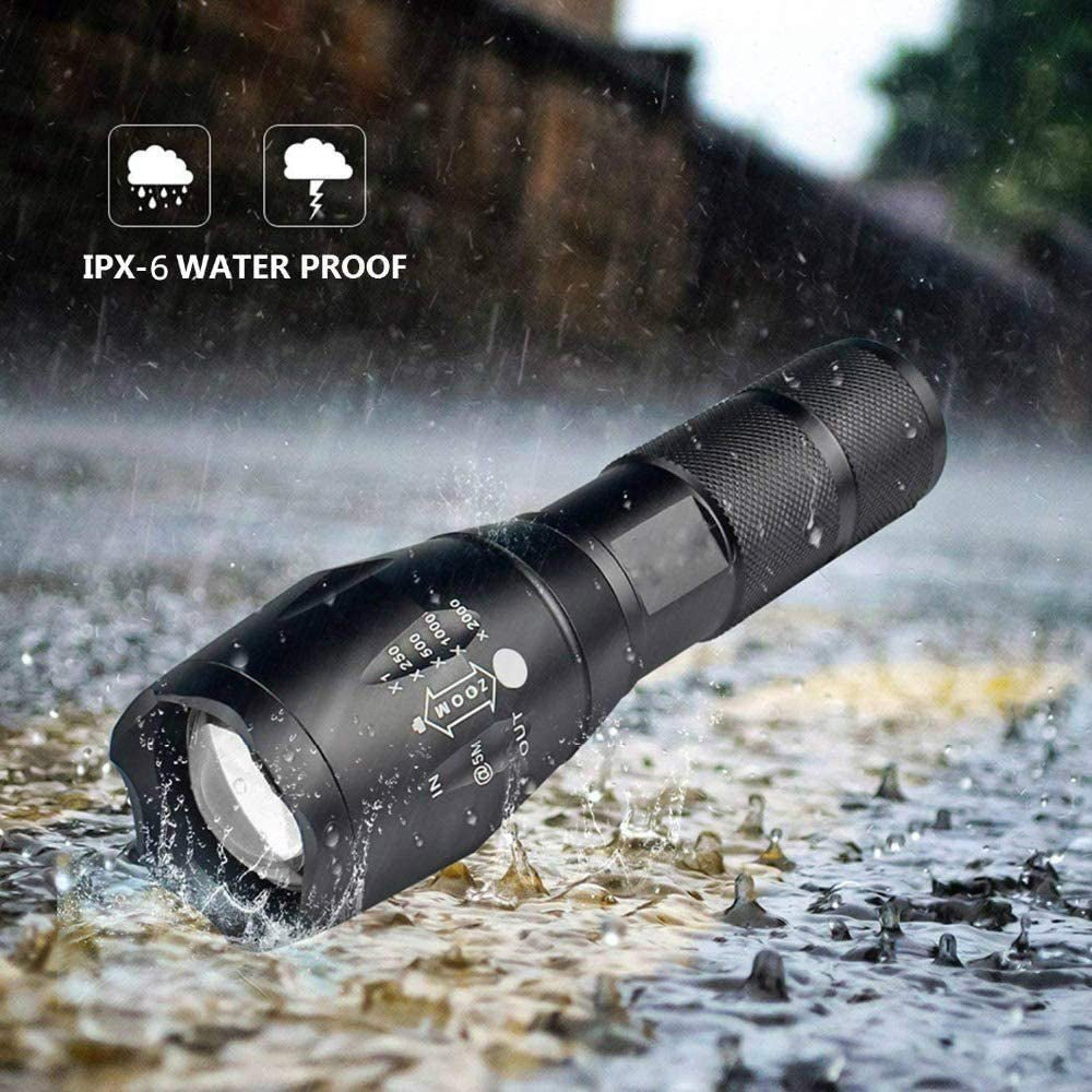 Waterproof Zoomable LED Ultra Bright Torch flashlight - Bargains4PenniesWaterproof Zoomable LED Ultra Bright Torch flashlightBargains4Pennies