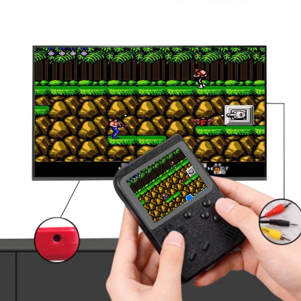 Built-in Retro Games Portable Game Console- USB Charging - Bargains4PenniesBuilt-in Retro Games Portable Game Console- USB ChargingBargains4Pennies