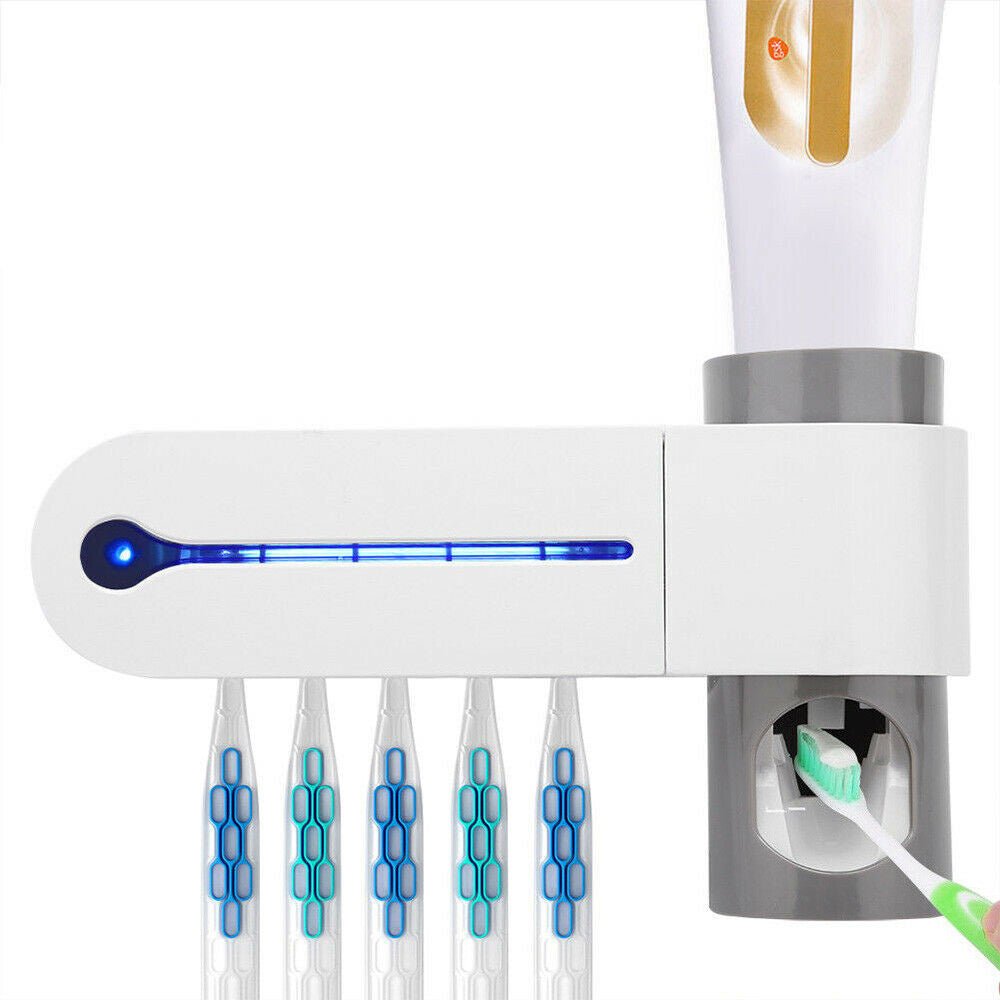 Antibacterial disinfection UV toothbrush holder- USB Charging - Bargains4PenniesAntibacterial disinfection UV toothbrush holder- USB ChargingBargains4Pennies