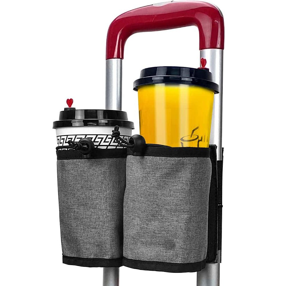 Luggage Travel Mug Holder Suitcase Attachment Drink Cup - Bargains4PenniesLuggage Travel Mug Holder Suitcase Attachment Drink CupBargains4Pennies