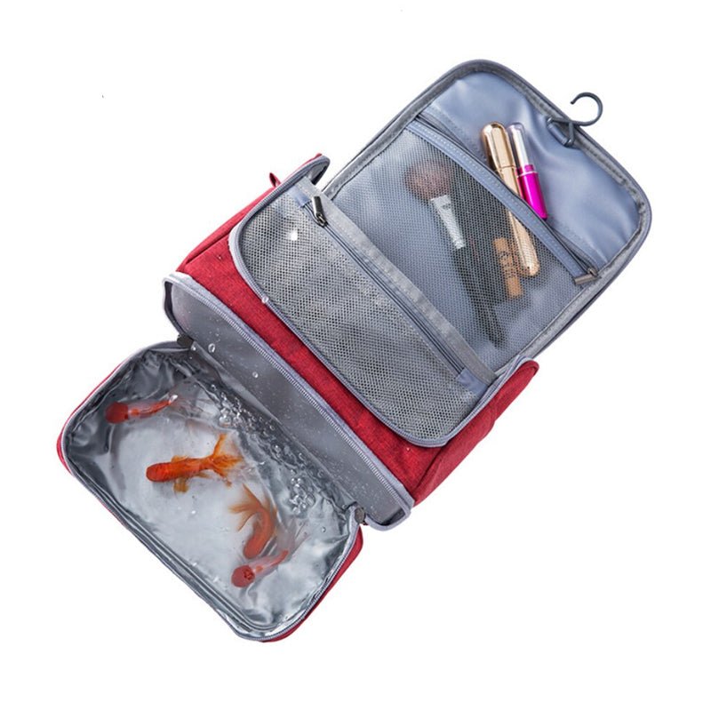 Waterproof Hanging Travel Toiletry Bag Makeup Storage Organizer - Bargains4PenniesWaterproof Hanging Travel Toiletry Bag Makeup Storage OrganizerBargains4Pennies