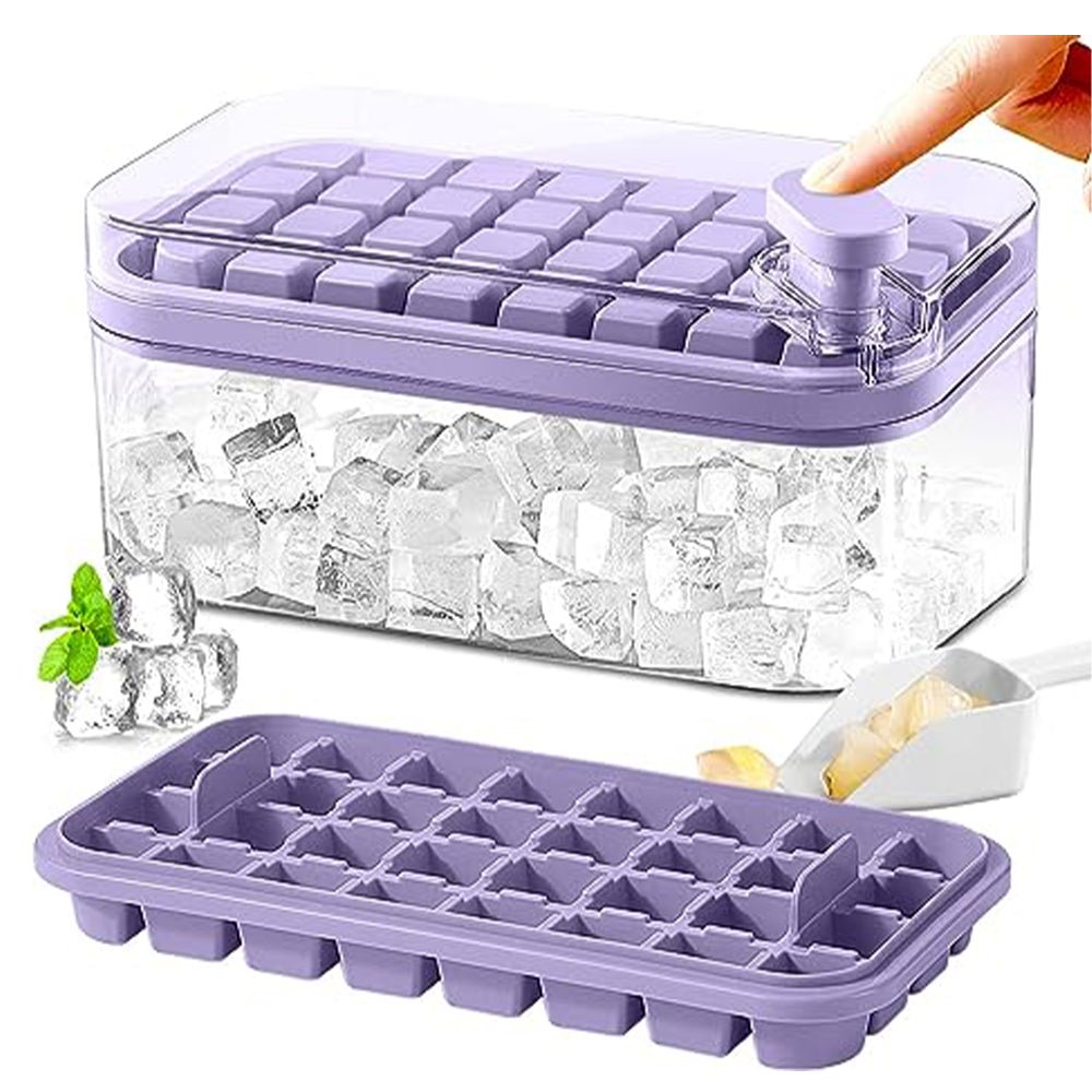 2 Layers One-Button Easy Release 64 pcs Ice Cube Tray - Bargains4Pennies2 Layers One-Button Easy Release 64 pcs Ice Cube TrayBargains4Pennies