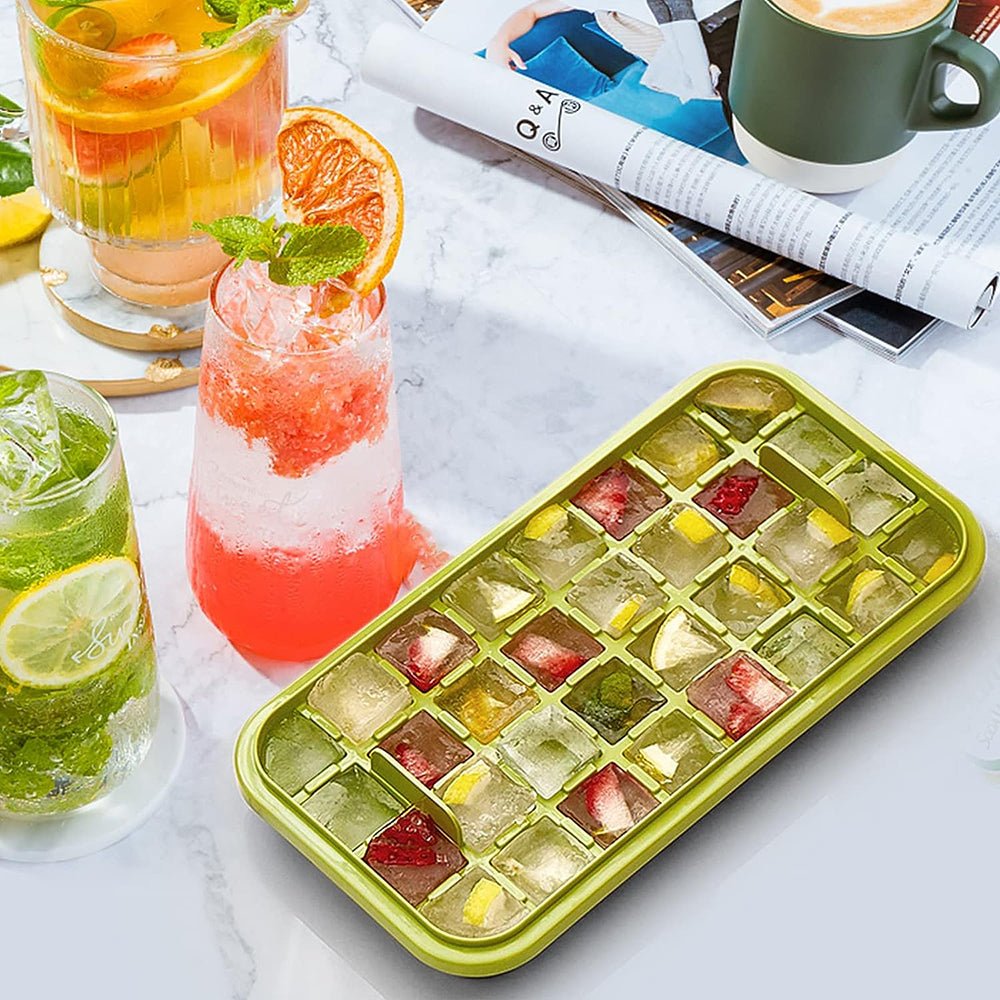 2 Layers One-Button Easy Release 64 pcs Ice Cube Tray - Bargains4Pennies2 Layers One-Button Easy Release 64 pcs Ice Cube TrayBargains4Pennies