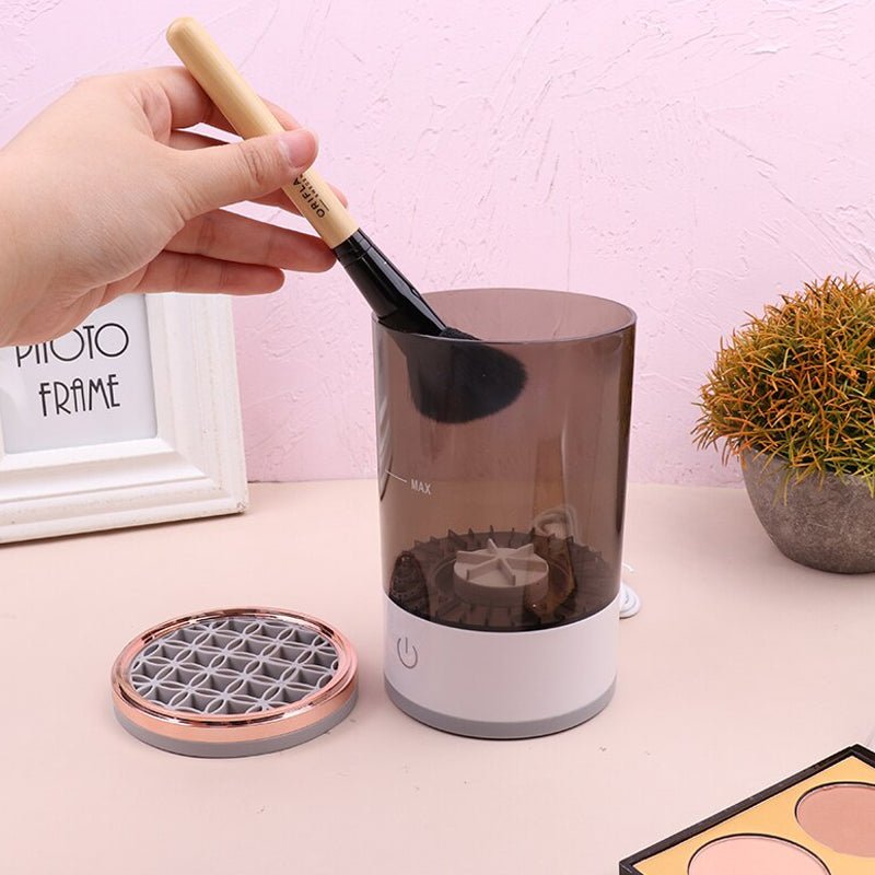 Electric Makeup Brush Cleaner Washing Drying Machine- USB Plugged in - Bargains4PenniesElectric Makeup Brush Cleaner Washing Drying Machine- USB Plugged inBargains4Pennies