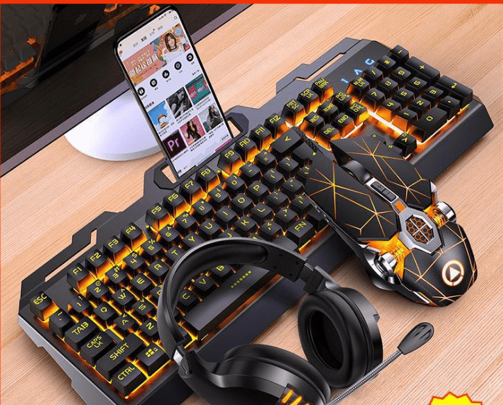 Keyboard Mouse Headset Gaming Set - Bargains4PenniesKeyboard Mouse Headset Gaming SetBargains4Pennies