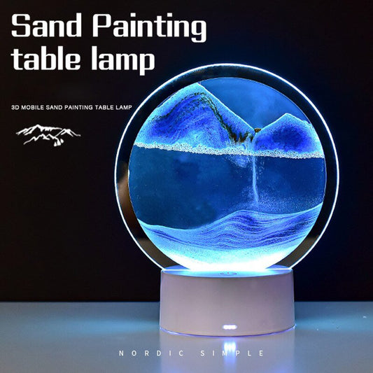 7 Colors USB Sandscape Table Lamp - Bargains4Pennies7 Colors USB Sandscape Table LampBargains4Pennies