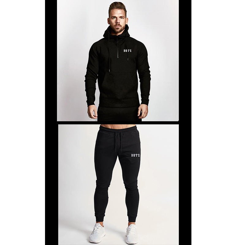 Muscle Leisure Sports Fitness Clothing for Men Two Piece Cotton - Bargains4PenniesMuscle Leisure Sports Fitness Clothing for Men Two Piece CottonBargains4Pennies