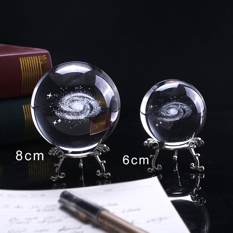 6/8cm Galaxy Miniature 3D Crystal Ball - Bargains4Pennies6/8cm Galaxy Miniature 3D Crystal BallBargains4Pennies