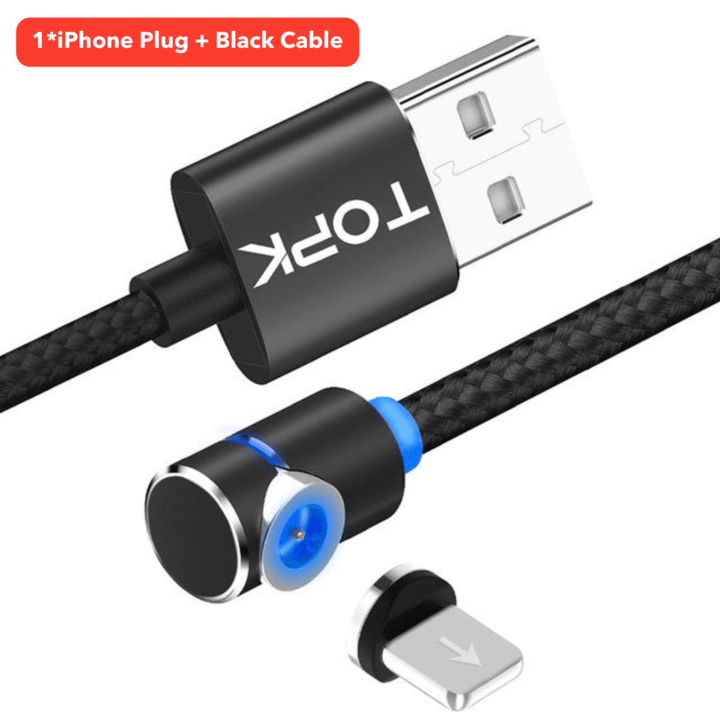 Magnetic Cable Micro Usb Cable 360 Degree Rotate Magnetic Charge Phone Charging Cord Wire - Bargains4PenniesMagnetic Cable Micro Usb Cable 360 Degree Rotate Magnetic Charge Phone Charging Cord WireBargains4Pennies