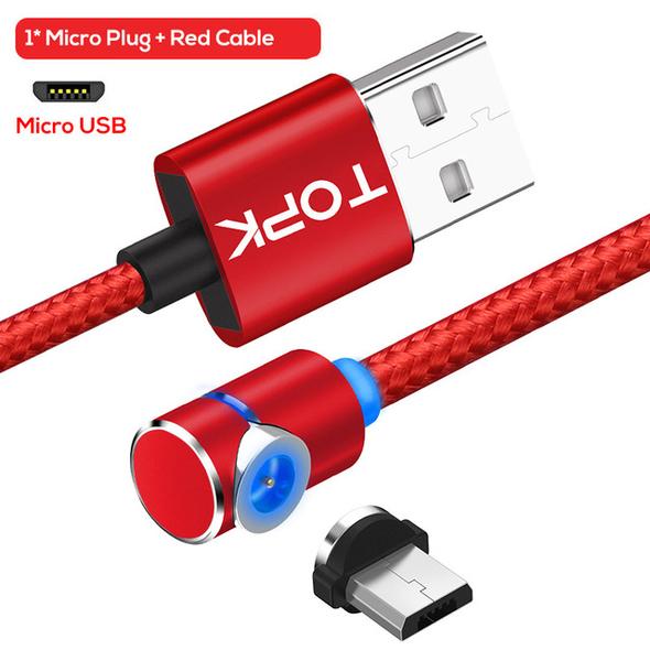 Magnetic Cable Micro Usb Cable 360 Degree Rotate Magnetic Charge Phone Charging Cord Wire - Bargains4PenniesMagnetic Cable Micro Usb Cable 360 Degree Rotate Magnetic Charge Phone Charging Cord WireBargains4Pennies