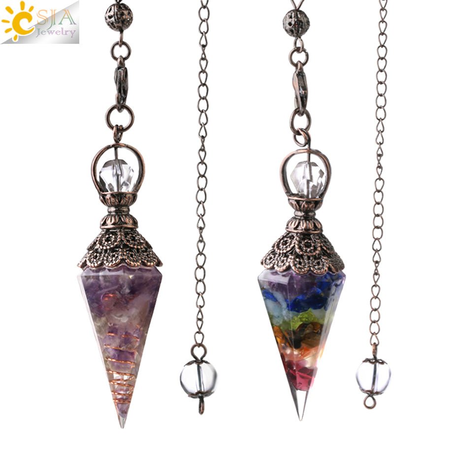 Chakra Healing Pendulum Crystals - Bargains4PenniesChakra Healing Pendulum CrystalsBargains4Pennies