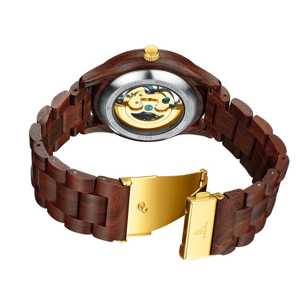 Classic Wooden Men's Mechanical Watch - Bargains4PenniesClassic Wooden Men's Mechanical WatchBargains4Pennies
