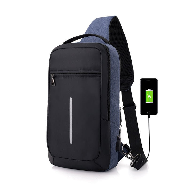 Anti-theft USB charging chest bag - Bargains4PenniesAnti-theft USB charging chest bagBargains4Pennies