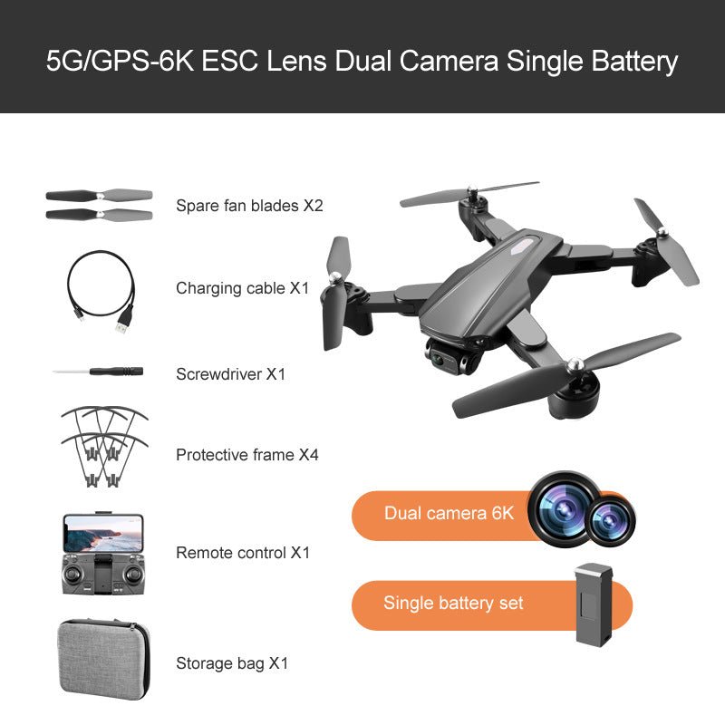 R20 Cross-Border Drone GPS HD Aerial Photography 4K Dual-Camera Optical Flow Positioning Quadcopter 6K Return - Bargains4PenniesR20 Cross-Border Drone GPS HD Aerial Photography 4K Dual-Camera Optical Flow Positioning Quadcopter 6K ReturnBargains4Pennies