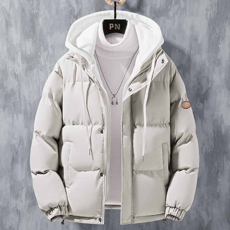 Hooded Men's Windproof Thickened Sports Cotton Jacket - Bargains4PenniesHooded Men's Windproof Thickened Sports Cotton JacketBargains4Pennies
