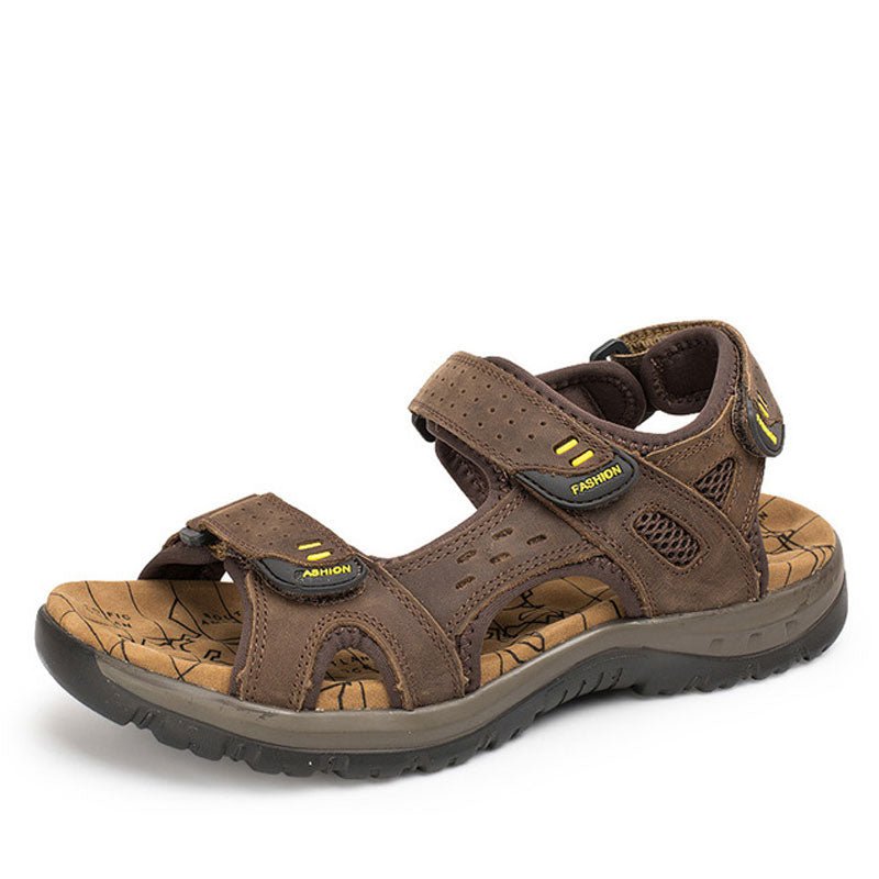 Leisure Men's High-Quality Leather Sandals - Bargains4PenniesLeisure Men's High-Quality Leather SandalsBargains4Pennies