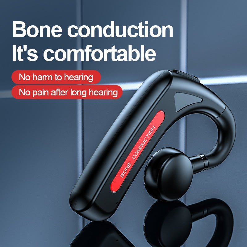 Bluetooth Headset Real Bone Conduction Hanging Ear Type Non-In-Ear Business Sports Stereo - Bargains4PenniesBluetooth Headset Real Bone Conduction Hanging Ear Type Non-In-Ear Business Sports StereoBargains4Pennies