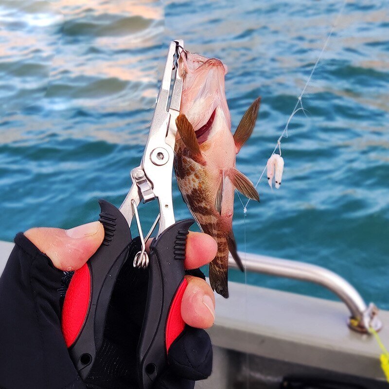 NEW 18cm Fishing Pliers Multifunction Stainless Steel Fishing Scissors - Bargains4PenniesNEW 18cm Fishing Pliers Multifunction Stainless Steel Fishing ScissorsBargains4Pennies