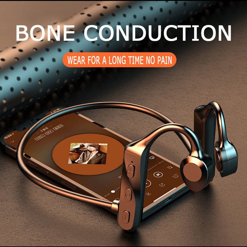 K69 Bone Conduction Bluetooth Headphones In-ear Wireless Sports Headphones - Bargains4PenniesK69 Bone Conduction Bluetooth Headphones In-ear Wireless Sports HeadphonesBargains4Pennies