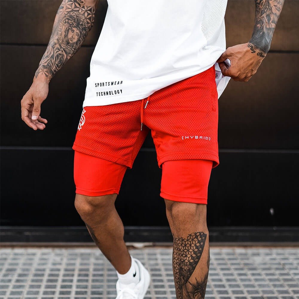 Trendy Double Layer Shorts for Men - Bargains4PenniesTrendy Double Layer Shorts for MenBargains4Pennies