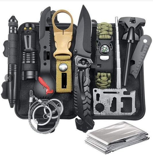 Outdoor Emergency Survival Gear Kit - Bargains4PenniesOutdoor Emergency Survival Gear KitBargains4Pennies