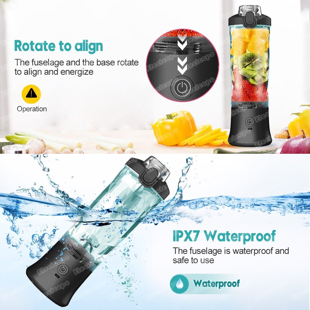 Portable Smoothie Blender BPA Free - Bargains4PenniesPortable Smoothie Blender BPA FreeBargains4Pennies